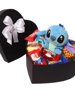 Coração de Bombom e Stitch