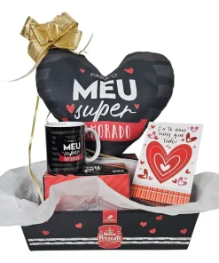 Cesta Dia Dos Namorados Presente Para Namorado Kit De Amor