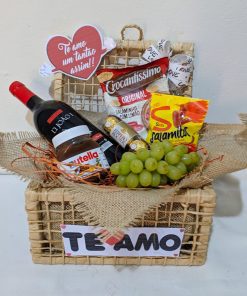 🍇❤️ Cesta Te Amo – Amor & Sabores